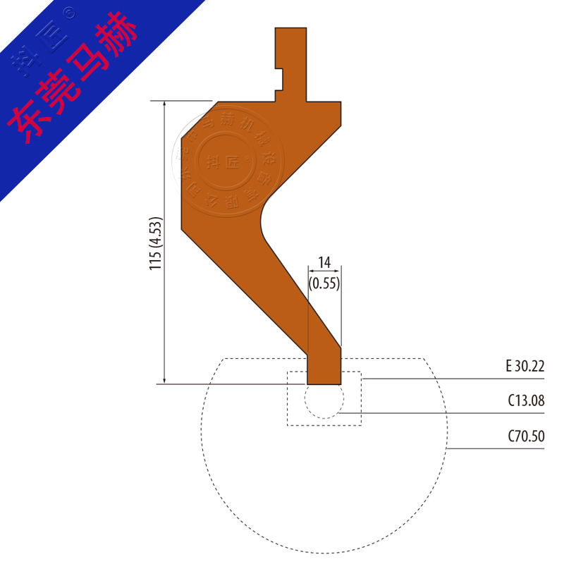 折彎?rùn)C(jī)模具M(jìn)H080657