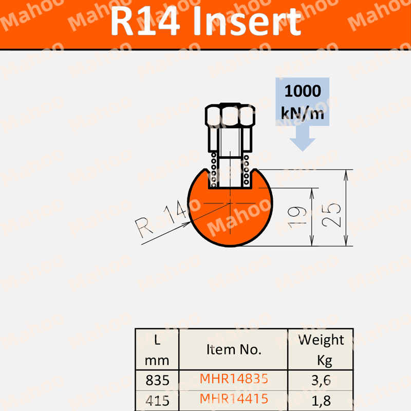 馬赫?qǐng)A弧折彎?rùn)C(jī)模具-R14圓弧折彎刀