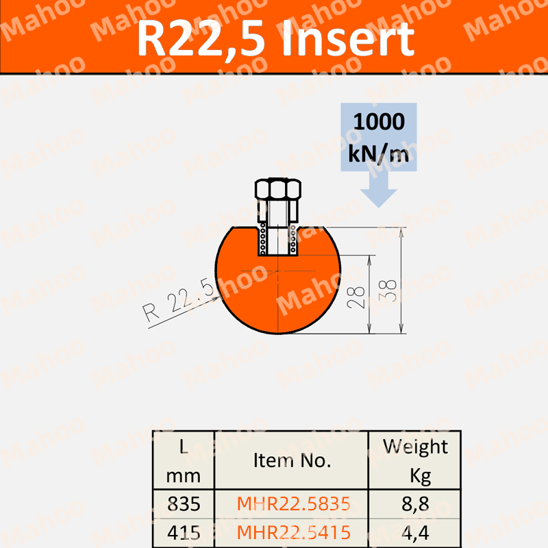 馬赫?qǐng)A弧折彎機(jī)模具-R22.5圓弧折彎刀