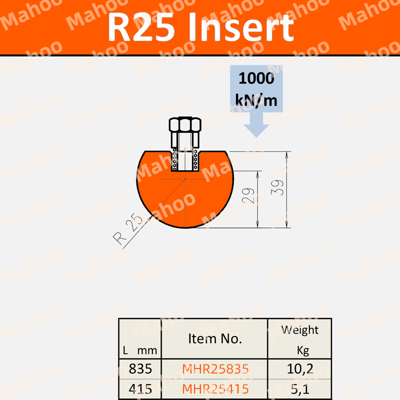 馬赫圓弧折彎機模具-R25圓弧折彎刀